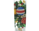 Joan Baker Stained Glass Hand Painted Vase Candle Holder Xmas Ornaments ... - £21.99 GBP