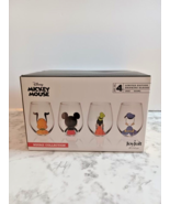 Mickey Mouse Squad Collection Tumblers.15oz Stemless Wine Glasses Set 4 ... - £29.23 GBP