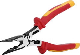 9 Inch 1000V Insulated Needle Nose Pliers, Multipurpose Long Nose Pliers... - $23.61