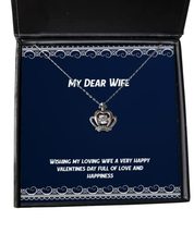 Wishing My Loving Wife a Very Happy Valentines Day Full of Love and Happiness Wi - £40.55 GBP
