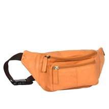 DR377 Real Leather Bum Bag Belt Waist Pack Sand - £22.70 GBP
