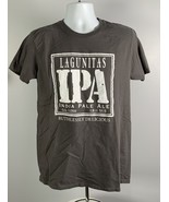 Lagunitas IPA Beer Ruthlessly Delicious T Shirt Mens Large Gray - £17.18 GBP