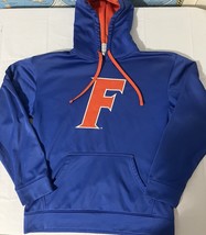 Majestic Section 101 Florida Gators Dri Fit Style Hoodie Men’s Medium Blue - €20,12 EUR