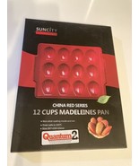 SUNCITY 12 cups madeleines, Carbon Steel Baking Pan with Nonstick Cerami... - £7.70 GBP