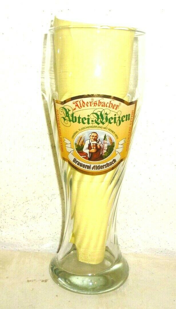 Brauerei Aldersbacher Aldersbach Weissbier Weizen German Beer Glass - $9.50