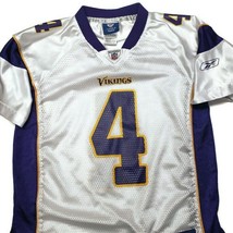 Reebok Minnesota Vikings Jersey Brett Favre #4 Green Boys Size M (10/12) Used - £13.46 GBP