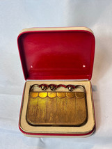 Coty Vtg Compact Jingle Bells Double Vanity Rouge Powder Box In Original Box - £55.35 GBP