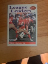 1992 Fleer Steve Young #469 LEAGUE LEADERS - $18.51 MXN