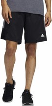 adidas Mens 3 Striped Speed Shorts,Black,XX-Large - $32.56