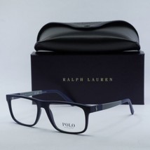 Polo Ralph Laurent PH2218 5528 Matte Navy Blue 56mm Eyeglasses New Authentic - £58.68 GBP