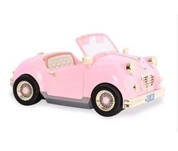 Our Generation Retro Car Pink Convertible for 18&quot; Doll American Girl Lights NEW - $199.99