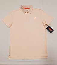 Small Bass Outdoor Bfresh Ercu Light Peach Orange Antimicrobial Polo Shirt 40&quot; - £10.12 GBP