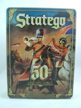 Stratego 50th Anniversary Board Game in Tin - Missing 1 Red Piece - $30.05