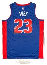Jaden Ivey Autographed Detroit Pistons Blue Nike Swingman Jersey Panini - £317.73 GBP