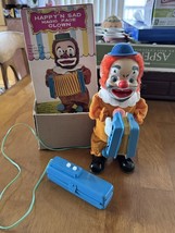 Yonezawa 1960&#39;s Happy N&#39; Sad Magic Face Clown Original Box. Works Good - £90.91 GBP