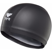 TYR Warmwear Silicone Cap, Black - £30.10 GBP