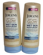 2X Jergens Natural Glow Firming Wet Skin Moisturizer Fair to Medium 7.5 oz. Each - £15.14 GBP