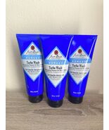 New 3-Pack Jack Black Remedy Turbo Wash 10 oz Energizing Cleanser For Ha... - $69.99