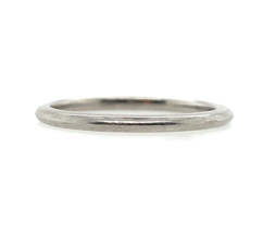 Simple Platinum Wedding Band Ring Jewelry Size 6 (#J5903) - £252.39 GBP