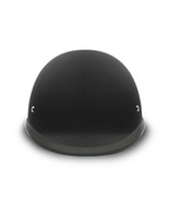 New Daytona Helmets Skull Cap HAWK- DULL BLACK Motorcycle Helmet - £43.75 GBP