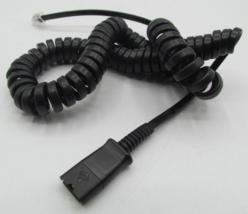 Plantronics H-Series Headset QD to RJ9 Adapter Part Number 26716-01 Used... - $13.99