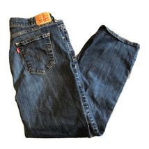 Levi&#39;s 505 Women&#39;s Size 16 Blue Denim Jeans Straight Cotton Casual (32x28) - $18.65