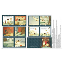 24&quot; X 44&quot; Panel &quot;The Littlest Family&#39;s Big Day&quot; Soft Book Fabric Panel D752.23 - £8.44 GBP