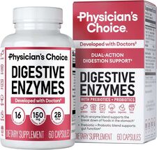 Physician's Choice Premium Daily Health Supplement Capsules | Energy, Me... - $19.89