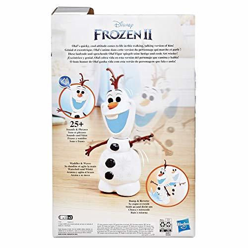 Disney Frozen Hasbro 2 Walk and Talk Olaf Toy for Girls and Boys Ages 3 and Up Item image 11