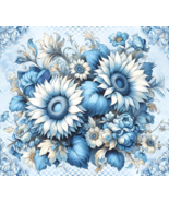 Floral Sublimation Ready To Press Transfer Prints: Spring Flower Bundle(10 QTY) - $10.99