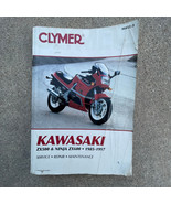 Clymer 1985-1997 Kawasaki ZX500 &amp; Ninja ZX600 Repair &amp; Service Manual M4... - £15.30 GBP