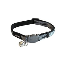 Rogz Catz NightCat Paws Collar, Black  - $17.00