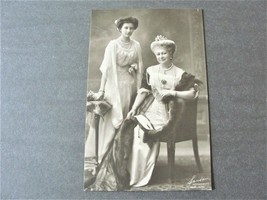German Empress Auguste Viktoria &amp; daughter Princess Viktoria Louise - 1910 RPPC. - £27.40 GBP