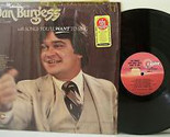 Dan Burgess With Songs You&#39;ll Want To Sing [Vinyl] - $12.99