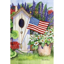 Toland Home Garden 1010278 Flying Bird Patriotic Flag, 28x40 Inch, Double Sided  - £24.20 GBP