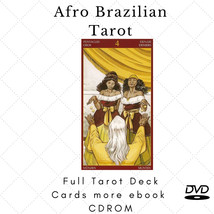 INSTANT Download. Print your letters yourself Tarot Deck Afro Brazilian ... - $2.90