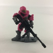 Mega Construx Halo Mini Figure Pink Spartan w Weapon Infinite Series 202... - $16.78