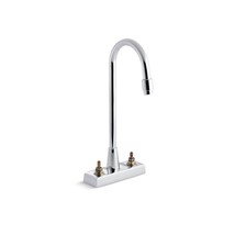 Kohler 7305-K-CP Triton Centerset G-Neck Faucet Less Handles - Polished ... - £99.91 GBP