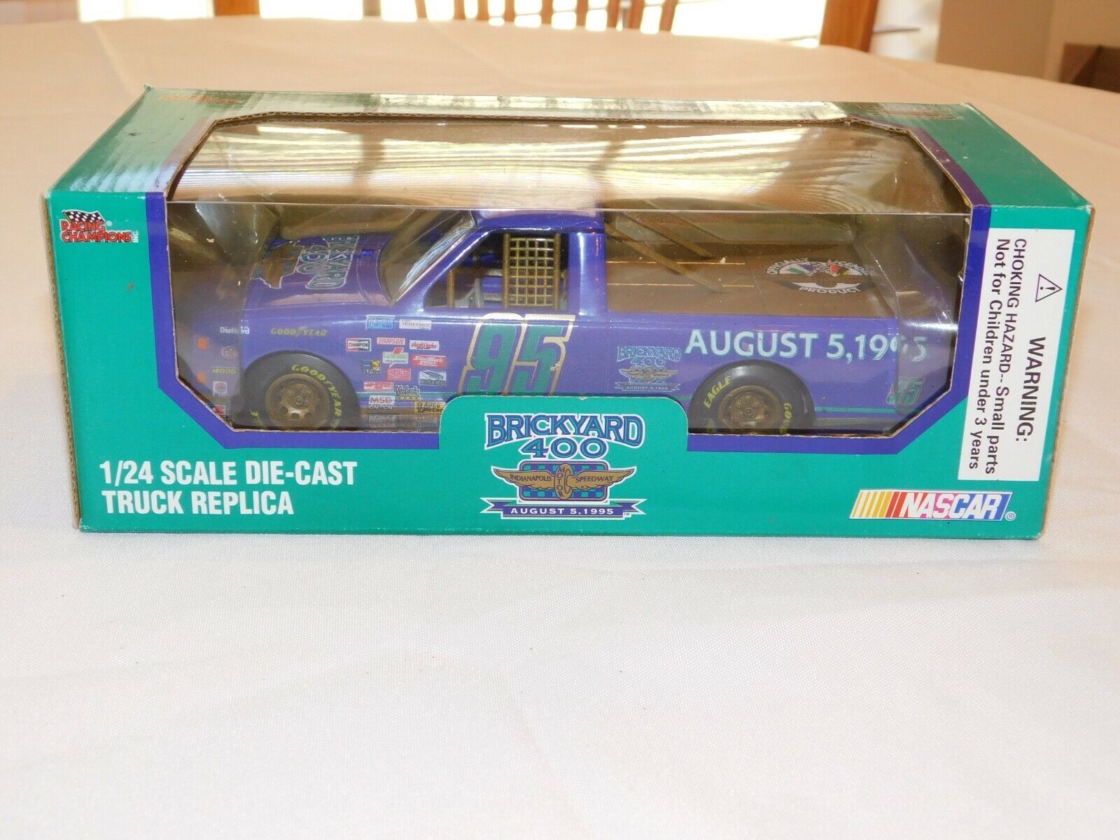 Nascar #95 Brickyard 400 1:24 Scale Die Cast Truck Replica collectible car - $25.73