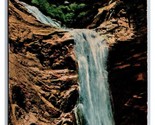 Bridal Veil Falls Colorado Springs Colorado CO DB Postcard E19 - £2.33 GBP