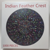 Bgraamiens Puzzle: Indian Feather Crest 1000 Pieces - Brand New Sealed - £19.45 GBP