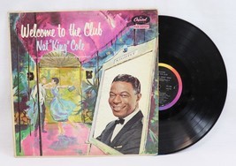 VINTAGE Nat King Cole Welcome to the Club LP Vinyl Record Album W1120 - £23.67 GBP