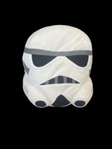 Classic Star Wars Exclusive Storm Trooper Helmet Plush Soft Pillow Buddy 13x13&quot; - £24.69 GBP