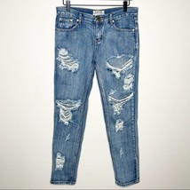 One Teaspoon awesome baggies distressed baggy boyfriend jeans size 25 - $62.89