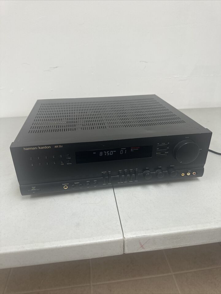 Harman Kardon AVR20 II Surround Sound Stereo Receiver  (OKEB-09-029) - £36.04 GBP