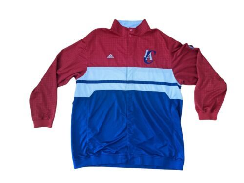 LOS ANGELES Clippers ADIDAS Warm-Up Snaps  XXXL Tall Shooting Basketball Shirt  - $57.00