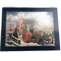 Mr Christmas Snowglobe Christmas Unposted Postcard Wishing You A Merry XMAS - £9.56 GBP