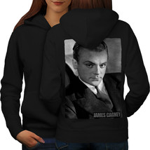 Star James Cagney Sweatshirt Hoody Famous Person Women Hoodie Back - $21.99