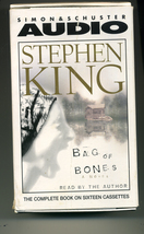 &quot;BAG OF BONES&quot; by Stephen King Cassette Audiobook Fiction Horror Suspense - £11.16 GBP