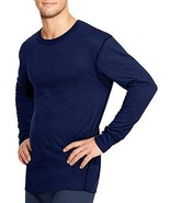 Duofold by Champion Originals Men&#39;s Crew Thermal Shirt Medium Navy Blue New - $14.84
